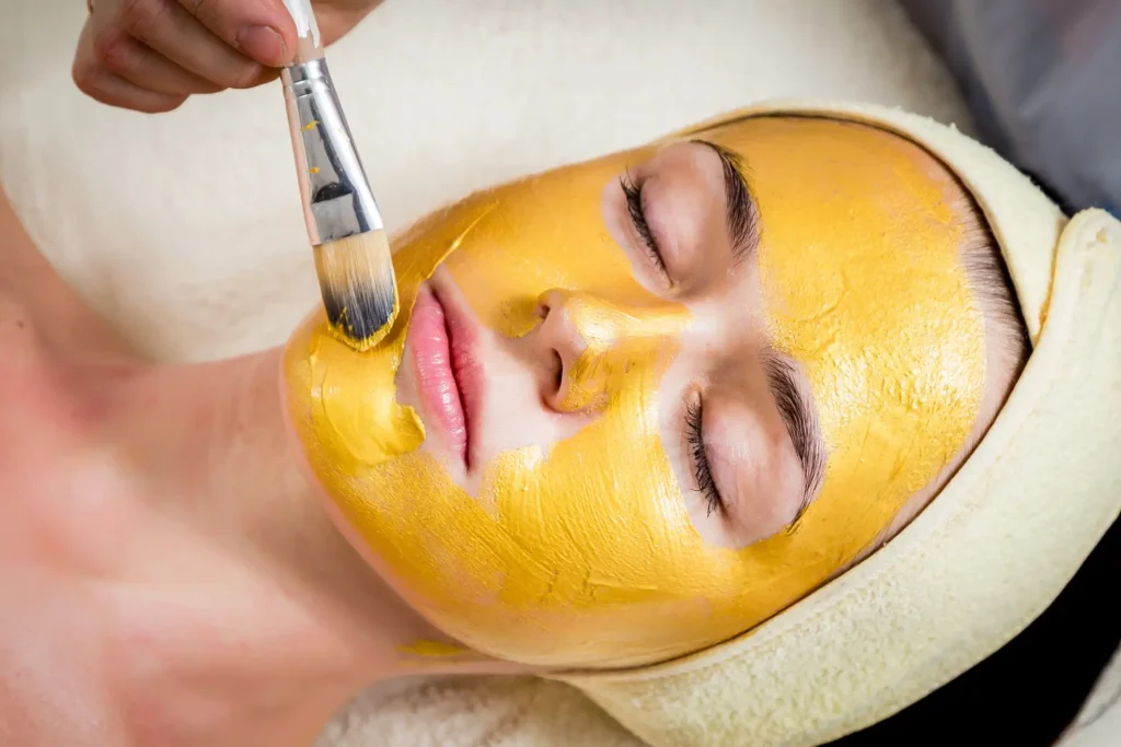 gold facial